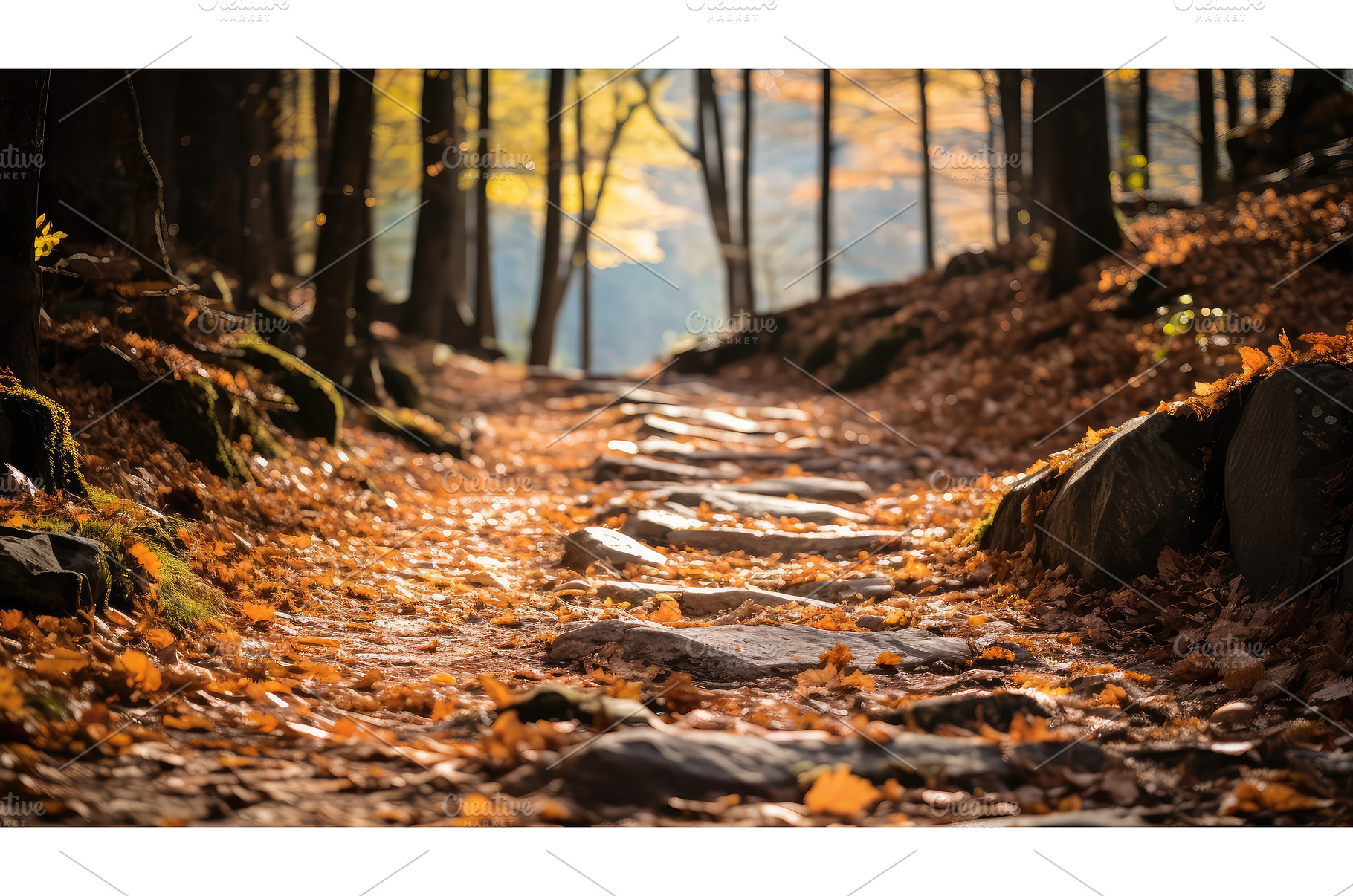 path forest dry day forest ai, a Nature Photo by pikepicture