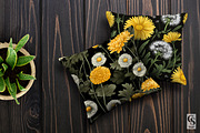 Cute Floral Dandelion Digital Papers, a Pattern Graphic by Creative Store (Thumbnail 5 of 5)