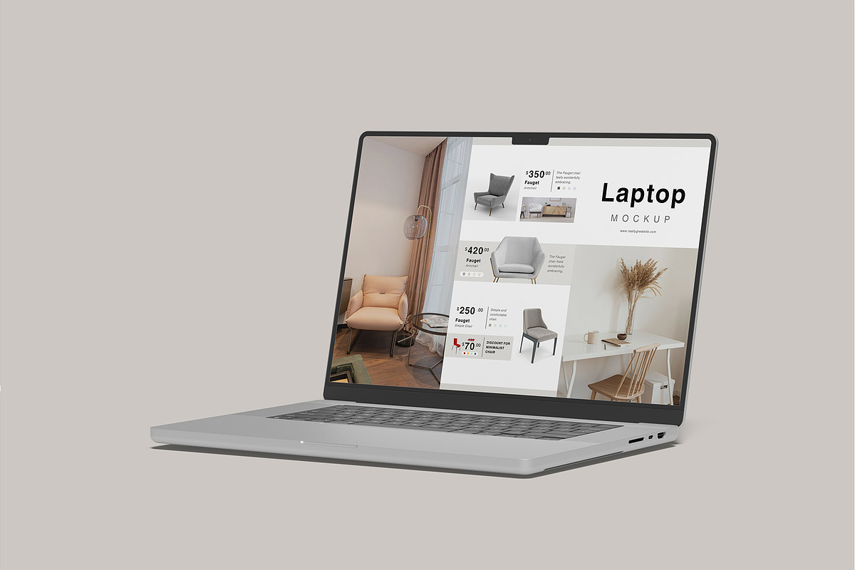 Laptop Screen Mockup, a Mockup by lamorastudio (Photo 8 of 11)