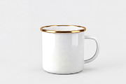 Enamel Mug Mockup Template, a Cups & Container Mockup by graphypix (Thumbnail 3 of 4)