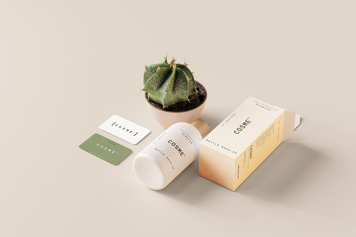 Disc Top-Cap Bottle Mockup Bundle, a Cups & Container Mockup by pmvch (Photo 53 of 60)