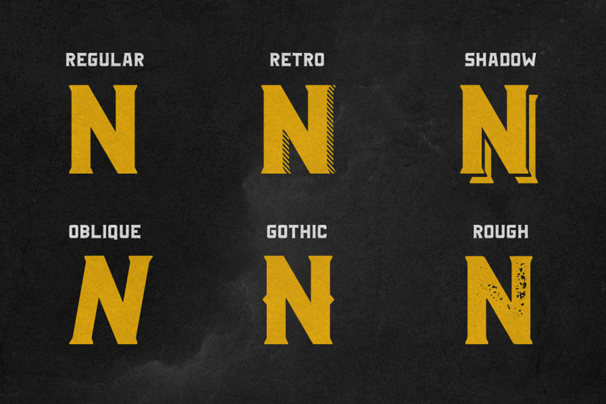 Fenrir Typeface preview 3