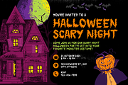 Spooky is a cool Halloween font, a Handwritten Font by Brown Cupple (Thumbnail 2 of 6)
