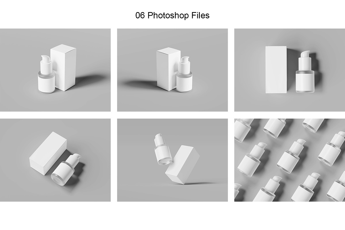 Serum Bottle Packaging Mockup, a Packaging Mockup by Tokobeta (Photo 9 of 9)
