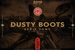 DUSTY BOOTS - Serif Font