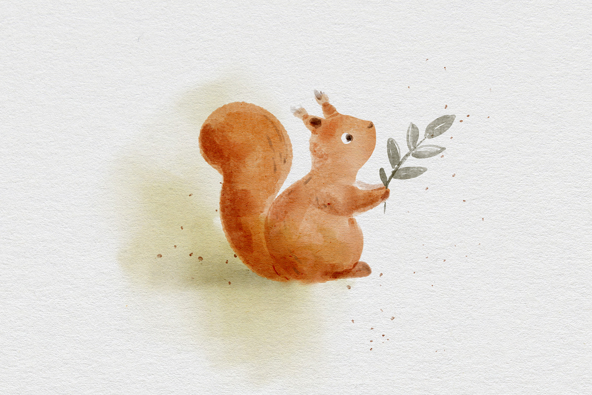 Realistic watercolor brushes - PS, a Brush Add-On by Jenteva Art (Photo 10 of 11)