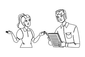 law complaint resolution vector, a Person Illustration by pikepicture