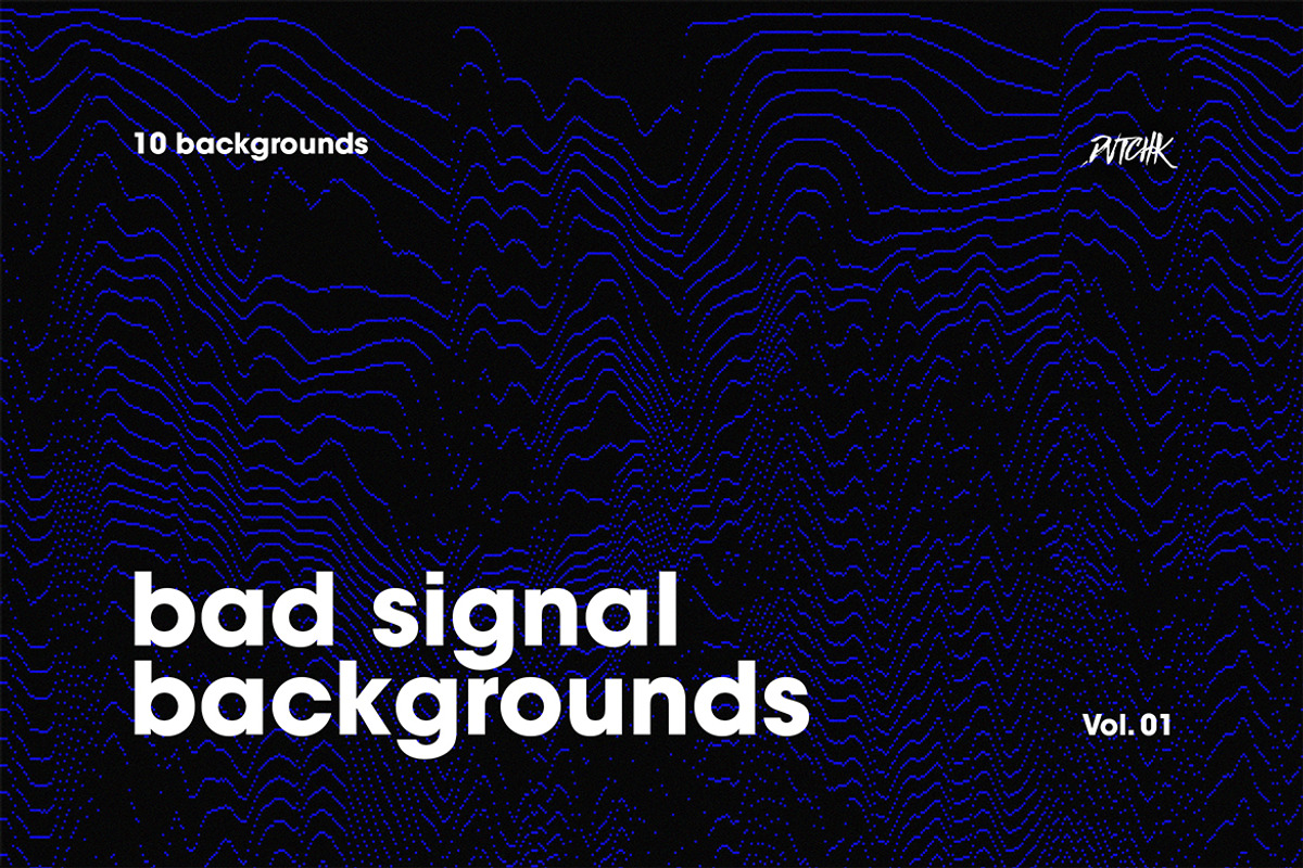 Bad Signal Backgrounds Vol. 01, a Background Graphic by dvtchk (Photo 7 of 10)