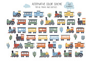 Train Adventures, an Illustration by Funny Bug (Thumbnail 3 of 13)