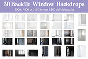 Backlit Window Backdrops, an Object Graphic by DreamyOverlay (Thumbnail 5 of 5)