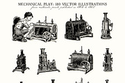 Mechanical Play: 180 Vintage Toys, an Illustration by Unember (Thumbnail 4 of 7)