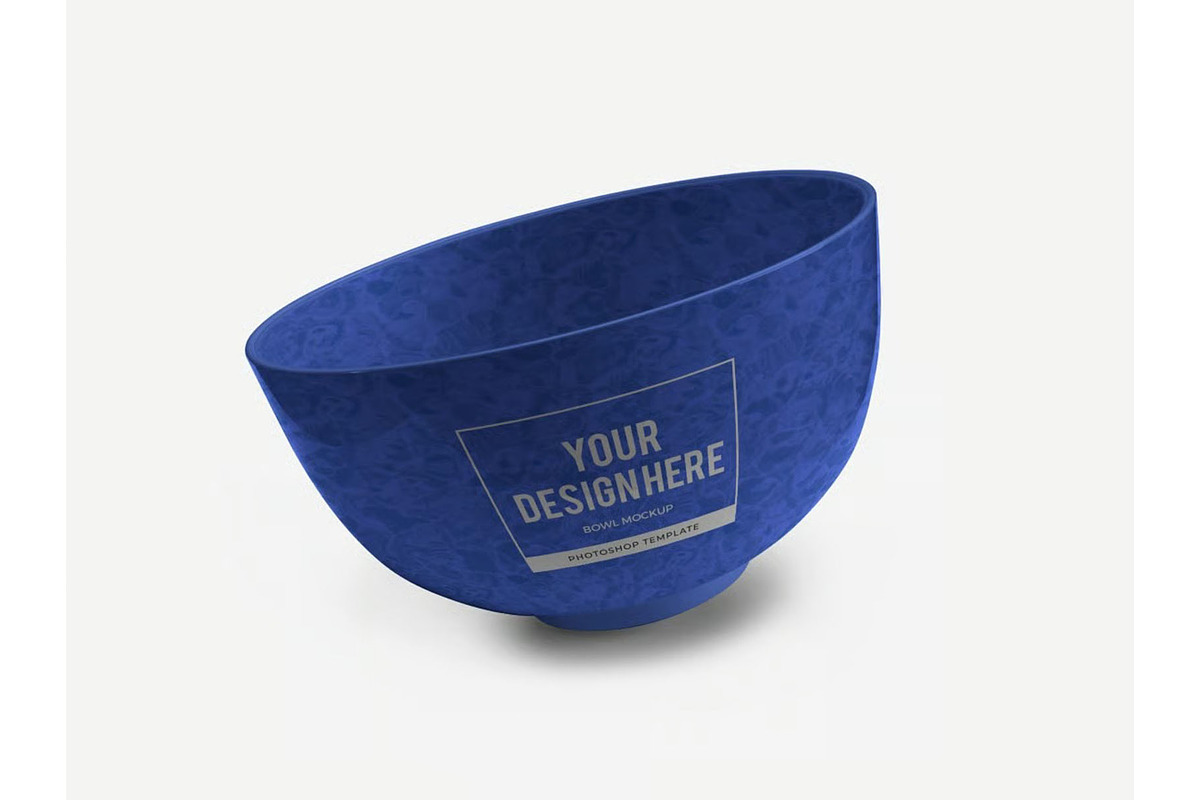 Ceramic Bowl Mockup Template Set, a Household Mockup by DesignRushMarket (Photo 9 of 11)