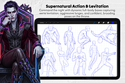 Vampire Male Procreate Brushes, a Brush Add-On by Selentaori Studio (Thumbnail 8 of 13)