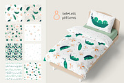 Sweet Pea, a Pattern Graphic by SurfaceStories (Thumbnail 2 of 7)