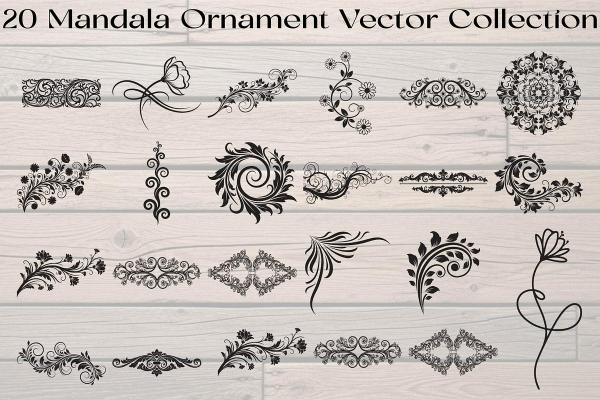 Mandala Ornament Bundle, an Object Graphic by Creativeshirt (Photo 1 of 20)