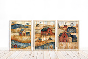 Vintage Farmhouse, a Background Graphic by Curve Design (Thumbnail 2 of 7)