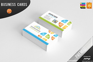 3D Real Estate Business Cards Design