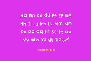 Krissa For Life Handwriting Font