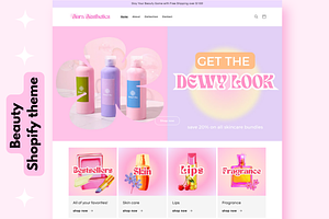 Beauty Shopify Theme, Skincare, a Shopify Template by PLANETSEL