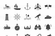 50 Sea Glyph Icons, an Icon by IconBunny (Thumbnail 2 of 2)