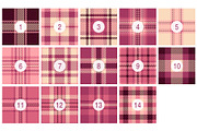 #59 Valentine's Day Patterns, a Pattern Graphic by Plaid4You (Thumbnail 2 of 6)