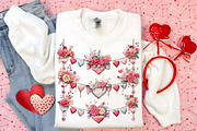Watercolor Valentine Fairy Clipart, an Illustration by Canvas Craft (Thumbnail 5 of 6)