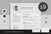 Resume/CV, a Resume Template by UX-group (Thumbnail 1 of 7)