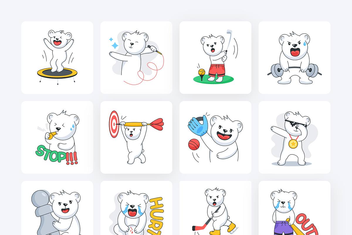 Animated Sports Stickers, an Emoji Icon by Prosymbols (Photo 7 of 8)