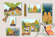 Relax Capybara Clipart, an Animal Illustration by LukaJreym (Thumbnail 7 of 8)