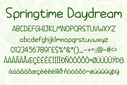 Springtime Daydream, a Font by Chequered Ink (Thumbnail 2 of 4)