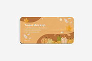 Towel Mockup, a Product Mockup by Indah (Thumbnail 4 of 6)