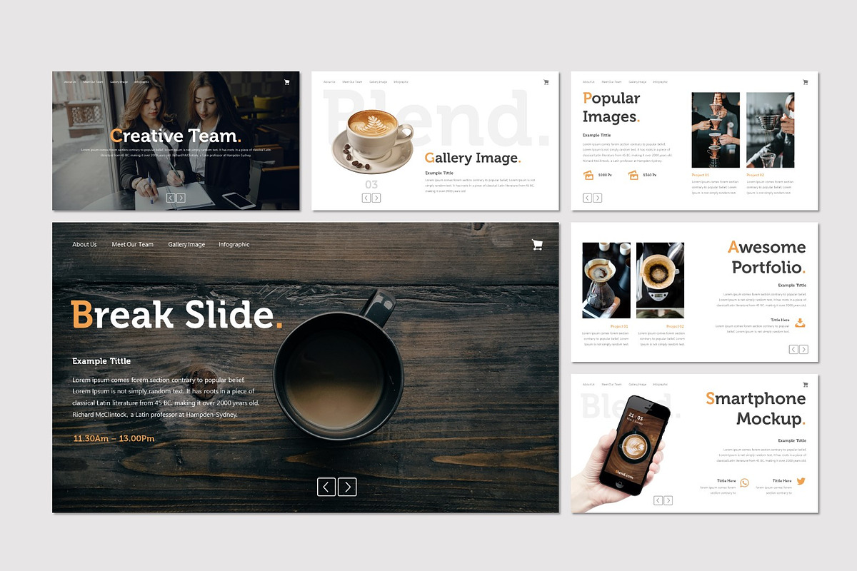 Blend - Keynote Template, a Presentation Template by inspirasign (Photo 4 of 5)