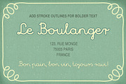 Curious Cafe Script, a Script Font by EvaToth (Thumbnail 4 of 4)
