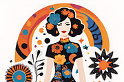 Floral Goddess Bundle, an Illustration by ETARA by Mea Hau (Thumbnail 4 of 6)