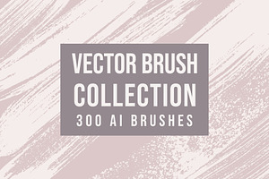 300 Vector Brushes Collection