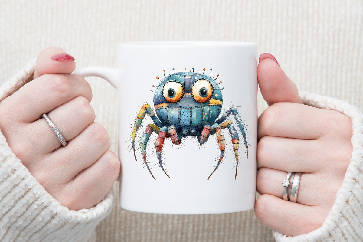 Halloween Clipart, Spider Clipart PN, an Illustration by Sublimation Artist (Photo 5 of 6)