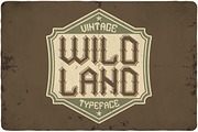 Wild Land typeface, a Symbol Font by VozzyStock (Thumbnail 1 of 7)