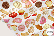 Mexican Pan Dulce Graphics, a Pattern Graphic by EphrazyGraphics (Thumbnail 6 of 7)