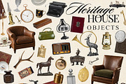 Heritage House - Vintage Collection, an Object Graphic by Dina Mae (Thumbnail 10 of 13)