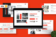 Strategic Vision - Business GSL, a Presentation Template by Deepslide Studio (Thumbnail 1 of 6)