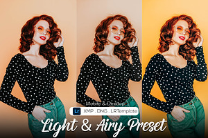Light & Airy Preset, a Preset Add-On by Vatdesign