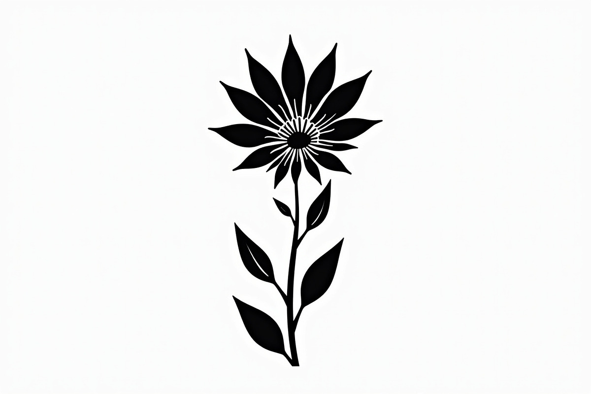 Simple Botanical Silhouettes, an Illustration by Gaye Art (Photo 18 of 21)