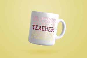 Teacher Word Art Sublimation