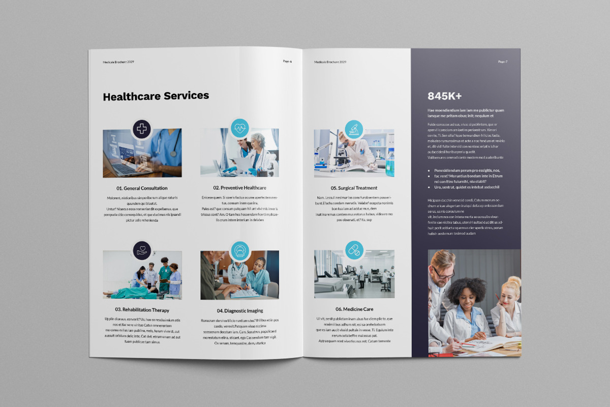 Medical Brochure Template | Canva, a Brochure Template by Pixelpick