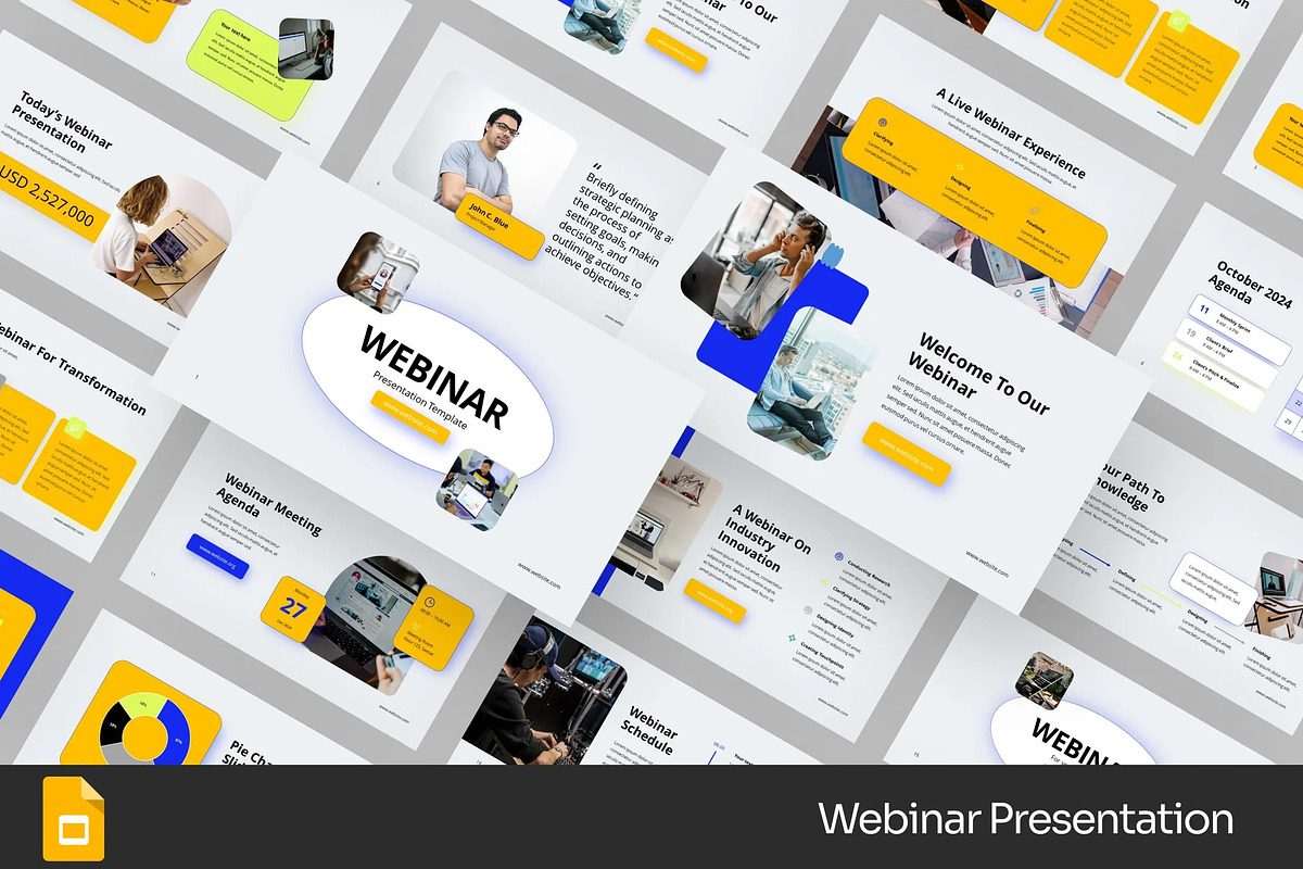 Webinar Event Google Slides, PPoint