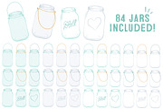 Aqua Jar Vectors & Clipart, an Illustration by Amanda Ilkov (Thumbnail 4 of 4)