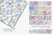 wildflower seamless pattern bundle, a Pattern Graphic by Patishop Art (Thumbnail 15 of 15)