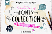 Handlettering Fonts Collection, a Script Font by CallMeStasia (Thumbnail 1 of 21)