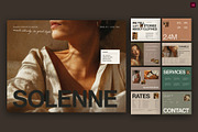 Influencer Media Kit Template, a Brochure Template by BrandPacks (Thumbnail 1 of 7)