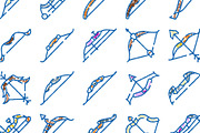Archery bows and arrows collection, an Object Graphic by pikepicture (Thumbnail 3 of 3)